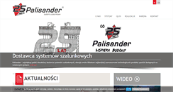 Desktop Screenshot of palisander.com.pl