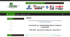 Desktop Screenshot of palisander.ro